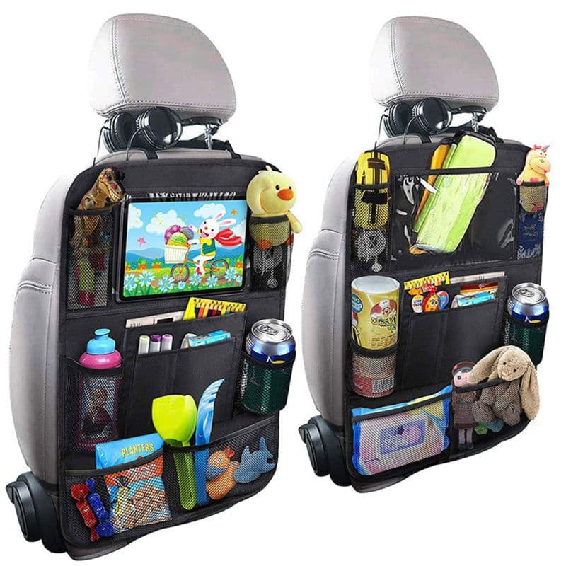 Bolsa de almacenamiento para respaldo de asiento