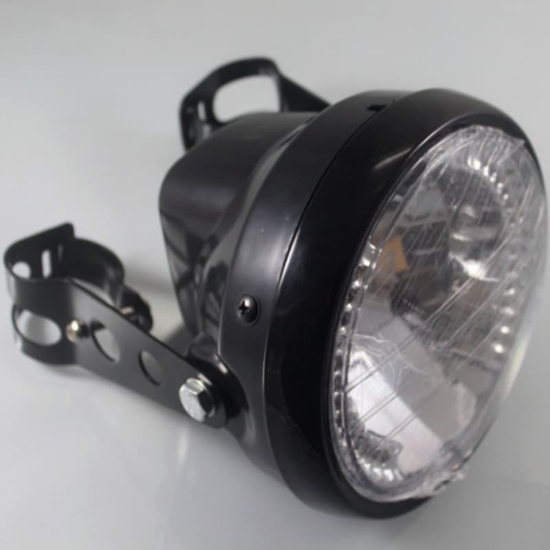 Faro LED para moto estilo Cafe Racer