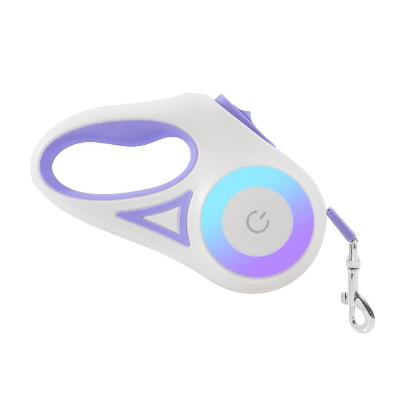 Correa retráctil automática con luz LED